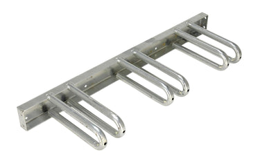 GALVANIZED BICYCLE RACK 40.4X13.2X4.5 - Model BR-M3S-W-GAL